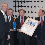 Certificat du prix de l'innovation European Foodtec Award remis à KMA en 1996