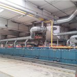 Cadre de rame du fabricant textile Freudenberg avec le système de filtre KMA Ultravent